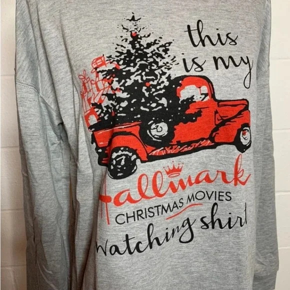 Hallmark Christmas Watching Top - Picture 4 of 6